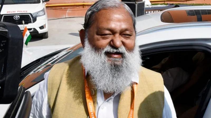  Anil Vij's first statement came out on Haryana politics crisis News in Hindi