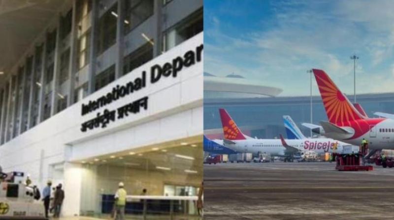 Power failure at Delhi airport, flights affected news in hindi