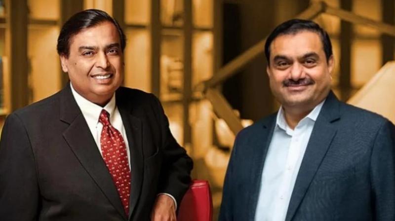 Mukesh Ambani and Gutam Adani.