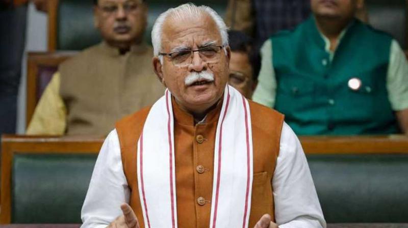 Haryana Chief Minister Manohar Lal Khattar (फाइल फोटो)