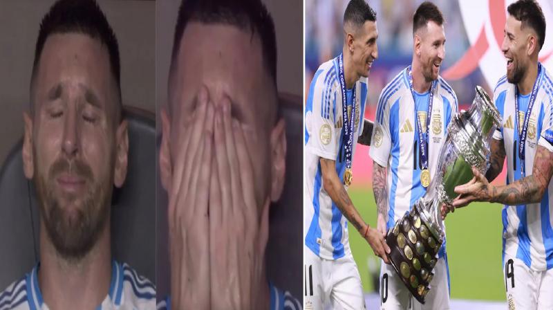 Lionel Messi injured in Copa America Cup final match news in hindi