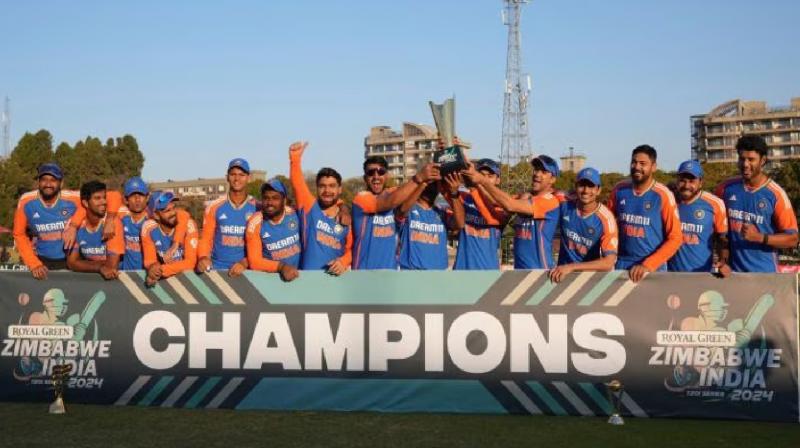 India won the T20 series 4-1, defeated Zimbabwe by 42 runs news in hindi