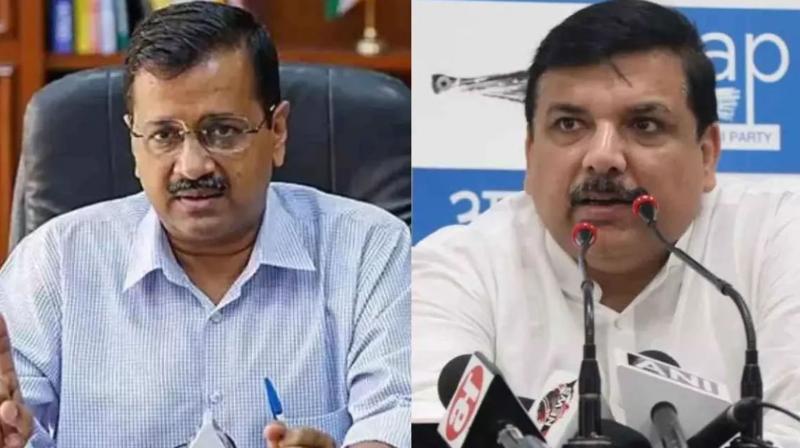 CM Kejriwal, Sanjay Singh