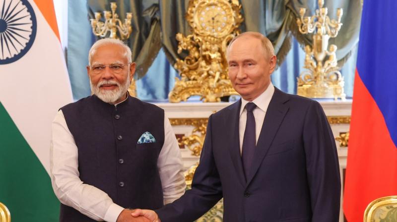 Putin gave Russia highest civilian honor to PM Modi News in hindi