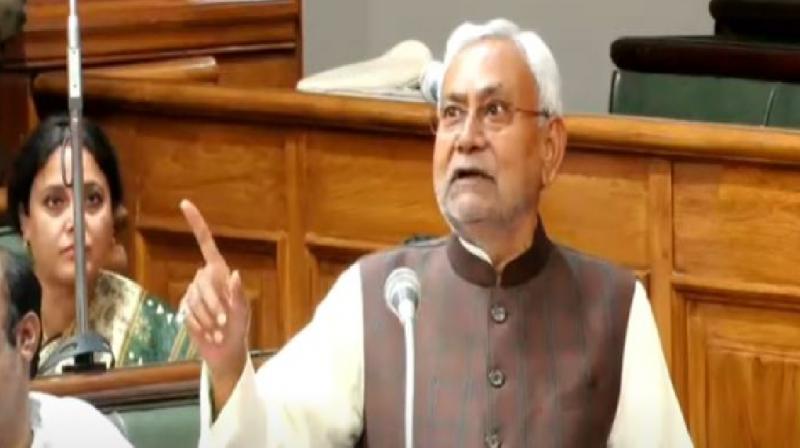 Death due to spurious liquor: Uproar again in Bihar assembly, BJP resigns from Nitish..