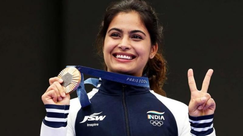 Manu Bhaker reached the finals of women's 25 meter air pistol event news in hindi