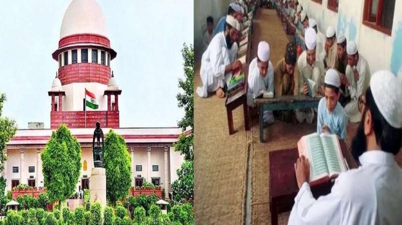 SC upholds constitutional validity up madarsa act news In Hindi