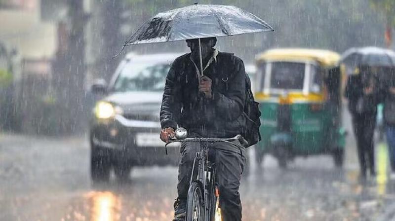 Heavy rain in Rajkot city news in hindi