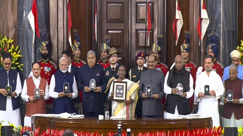 President releases commemorative coin and postage stamp news in hindi