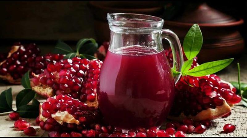 Both pomegranate and its juice are beneficial for health