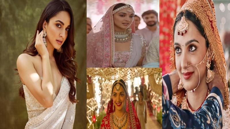 Kiara Advani has become a bride many times before marriage, always looked beautiful in bridal look