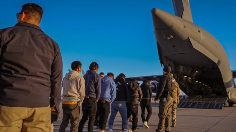 US Deports Indian Immigrants on Military Aircraft Calls ‘Aliens’ news in hindi