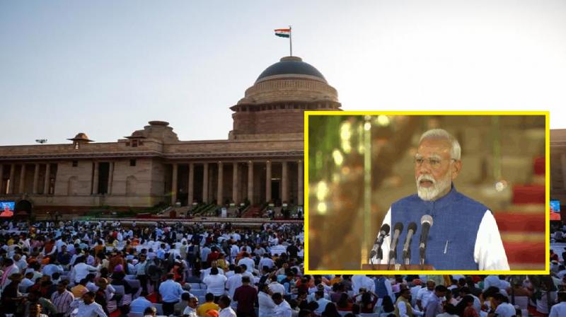 Narendra Modi took oath as PM for the third time news in hindi