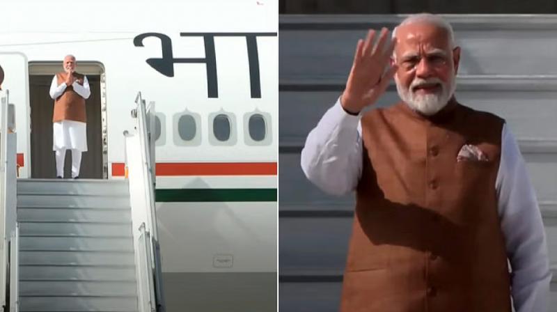 Prime Minister Narendra Modi leaves for a two-day visit to Saudi Arabia news in hindi