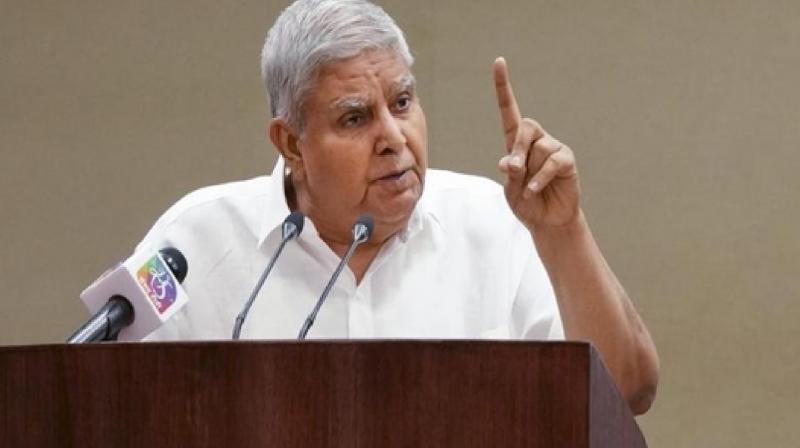 Vice President Jagdeep Dhankhar big statement, said 'Parliament is supreme' news in hindi