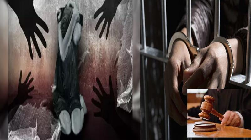 Kaushambi: Three people together raped a minor, 20-20 years imprisonment