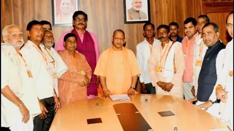 Farmers met Chief Minister Yogi Adityanath