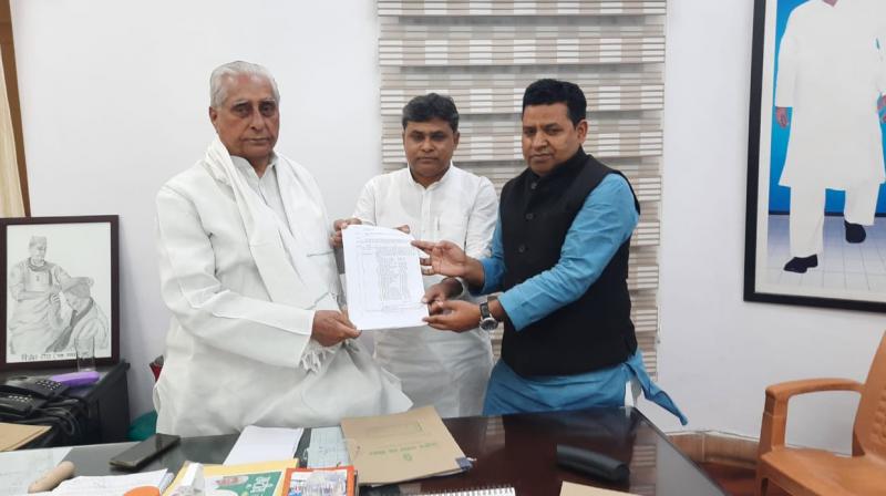  report of the organizational review meeting of the district RJD