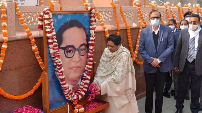 Mayawati pays tribute to Bhimrao Ambedkar on Parinirvan Diwas