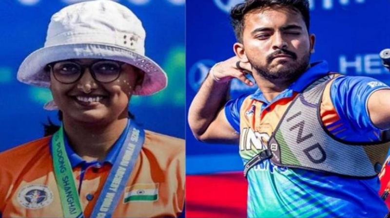 India Deepika and Parth won bronze medal in Archery World Cup News In Hindi