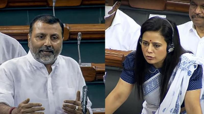 When Mahua Moitra was in India, her parliamentary login ID was used in Dubai: BJP MP Nishikant Dubey