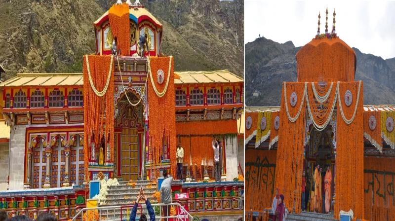 Badrinath temple opened for devotees, Uttarakhand news in hindi