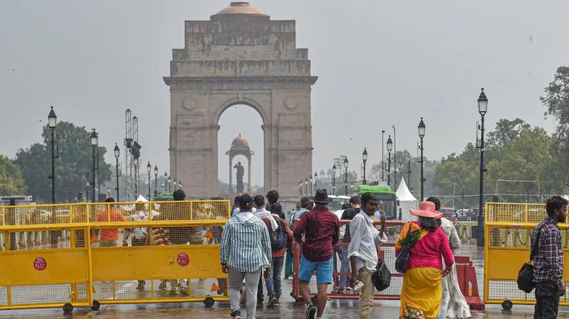 The minimum temperature in Delhi was recorded at 14.1 degree Celsius.