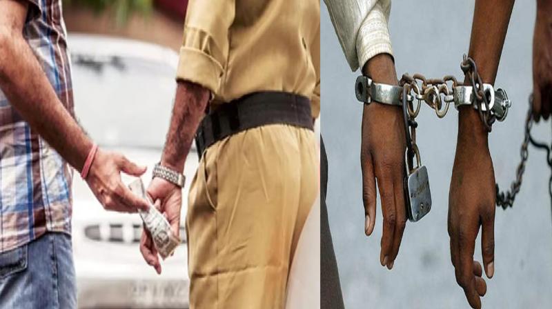 PUNJAB: Two policemen arrested for taking bribe in Kapurthala