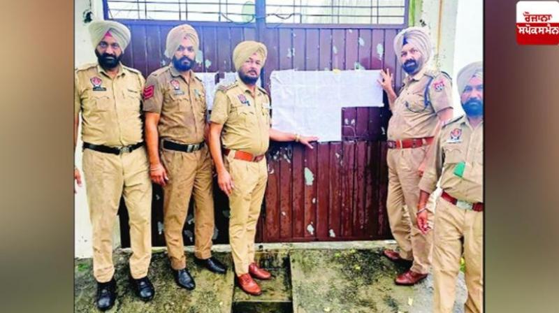  Amritsar News: Police seals property worth Rs 6.28 crore of gangster and smuggler