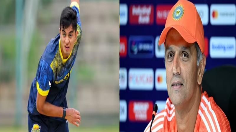 Rahul Dravid's son Samit Dravid selected in India's Under-19 team news in hindi