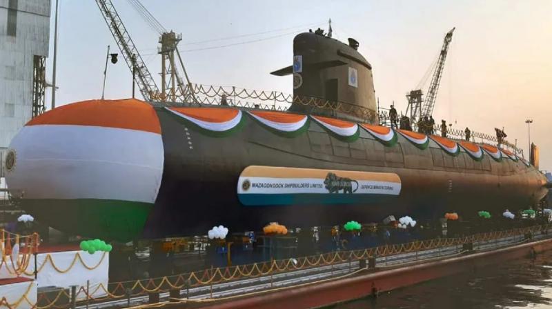 India Launches Fourth Nuclear Missile Submarine News In Hindi