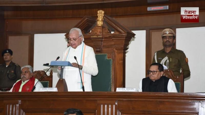 The Bihar Assembly session has been adjourned indefinitely.