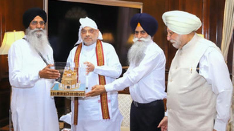 SGPC delegation met Home Minister Amit Shah