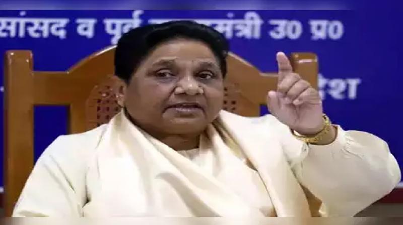 Mayawati appealed to the Dalit community not to vote for Congress and BJP