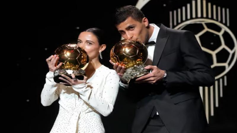 Spain Rodri and Bonamati win Ballon d'Or News In Hindi