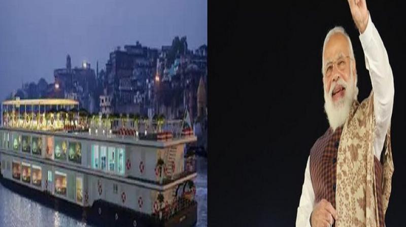 PM flags off world's longest river cruise 'MV Ganga Vilas'