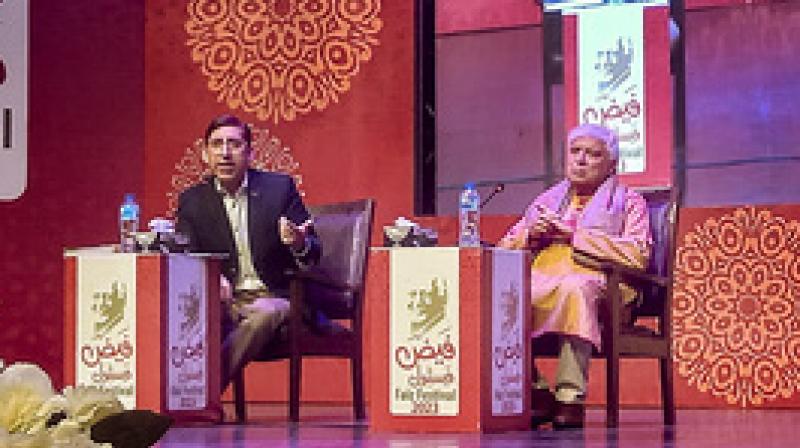 Javed Akhtar said in Lahore ( फोटो साभार -PTI )