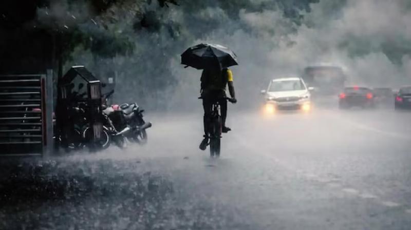 Weather will change again in evening, rain with storm news in hindi