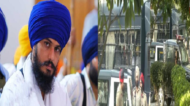 Amritpal Singh 7 Associate in 4-day police remand News In Hindi