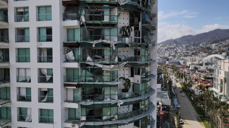  Hurricane 'Otis' came to Mexico, 27 people died, the scene of destruction all around