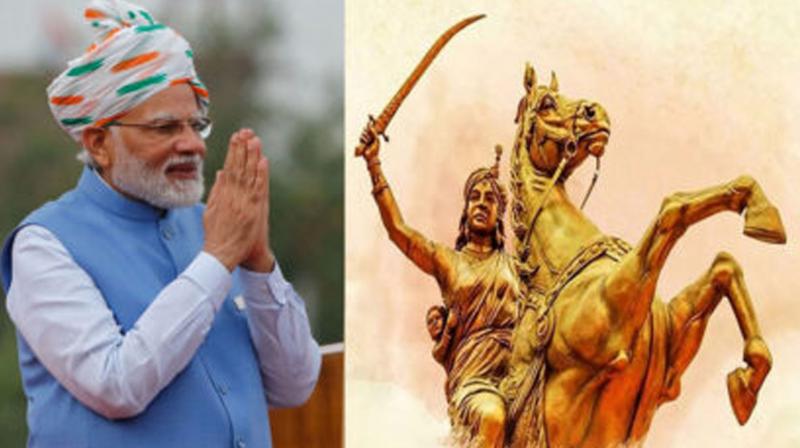 Laxmibai's important contribution to the nation can never be forgotten: Modi