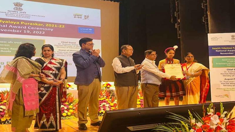 39 schools across the country received the Swachh Vidyalaya Award for 2021-22