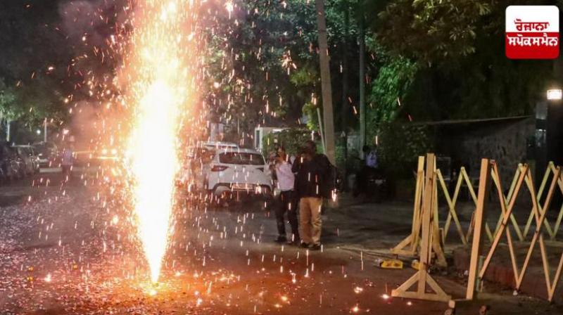 Ban on use of firecrackers till January1 in Delhi News In Hindi