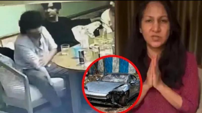 Mother of minor accused arrested in Porsche car accident case News In Hindi