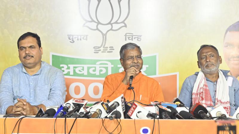 Babulal Marandi said Crowd of Jharkhand opponents in rally of Indi alliance news in hindi