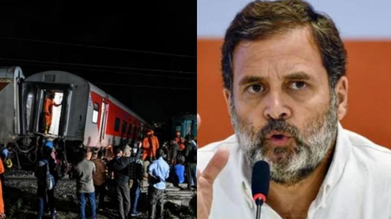 When government wake up on train accidents? Rahul Gandhi news in hindi