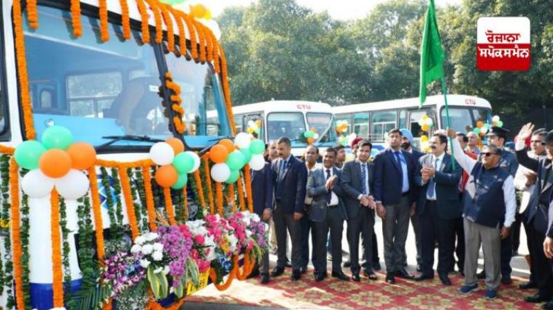 Chandigarh gets 60 new CTU buses news in hindi