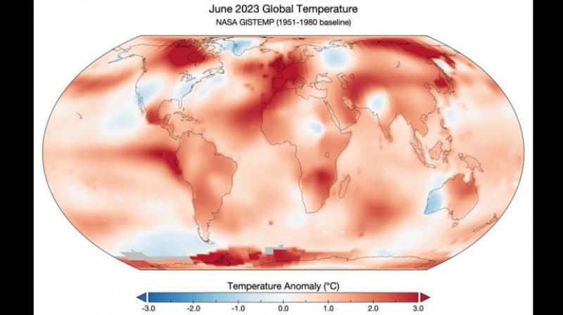 Last month was hottest June ever recorded on Earth: NASA, NOAA