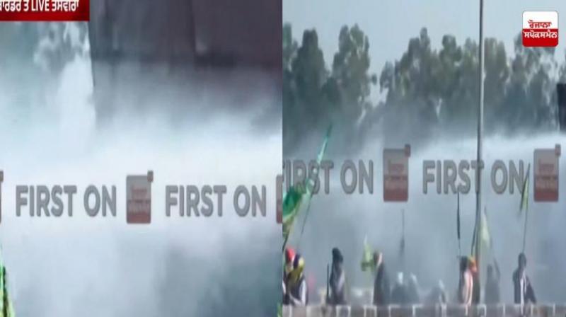 Kisan Delhi kooch Started police used water cannon tear gas News In Hindi