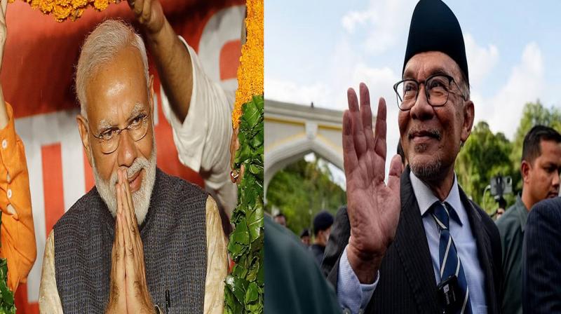 Modi congratulates Anwar Ibrahim on being elected as the Prime Minister of Malaysia